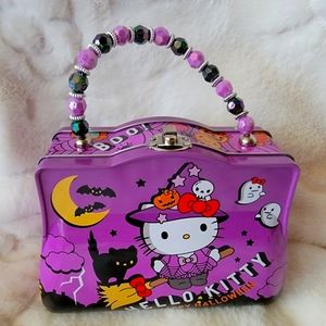 Hello Kitty Halloween metal purse